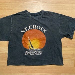 Brandy Melville /J Galt St Croix cropped top